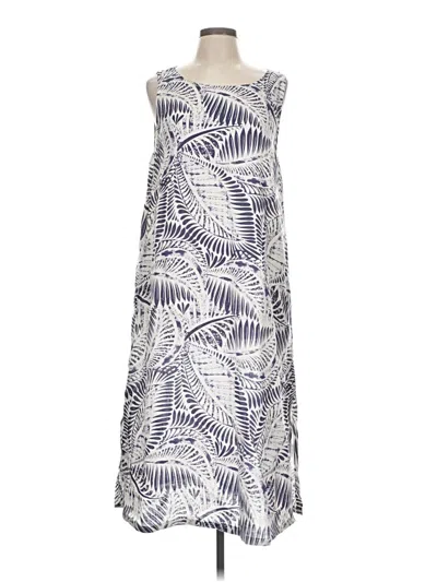 Pre-owned Tahari Casual Dress In White