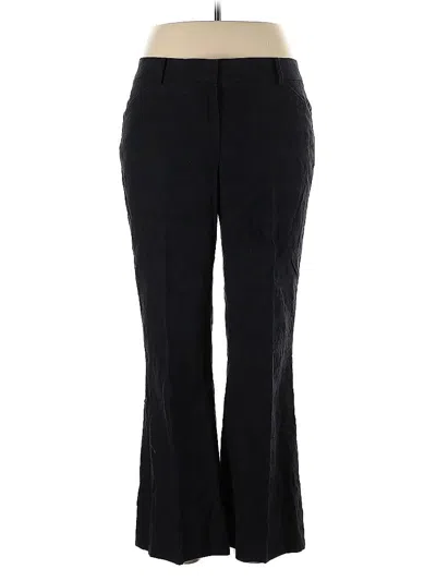 Pre-owned Tahari Casual Pants In Black