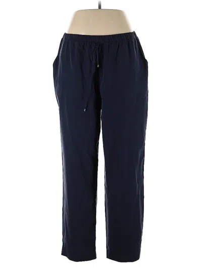 Pre-owned Tahari Casual Pants In Blue