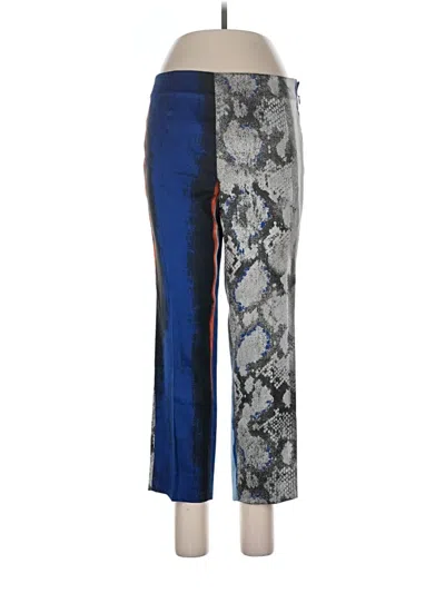 Pre-owned Tahari Casual Pants In Blue