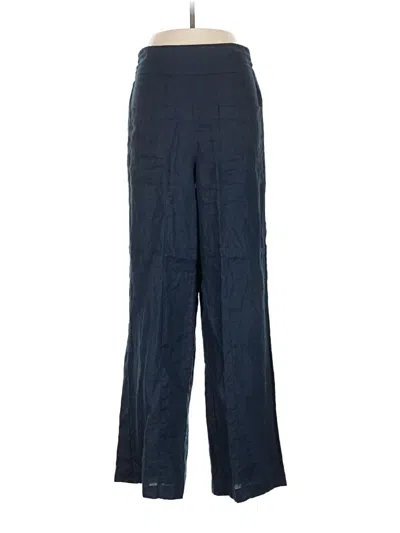 Pre-owned Tahari Casual Pants In Blue