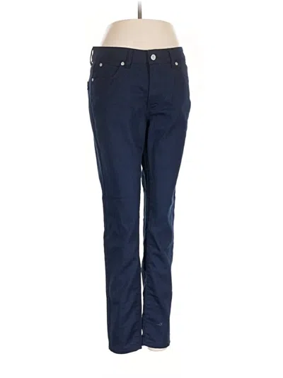 Pre-owned Tahari Casual Pants In Blue