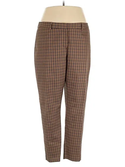Pre-owned Tahari Casual Pants In Brown
