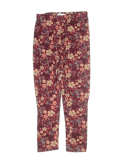 Pre-owned Tahari Kids' Casual Pants In Burgundy