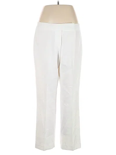Pre-owned Tahari Casual Pants In Ivory