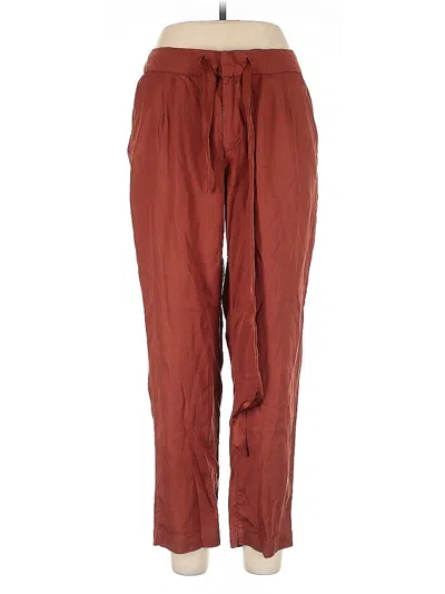 Pre-owned Tahari Casual Pants In Orange