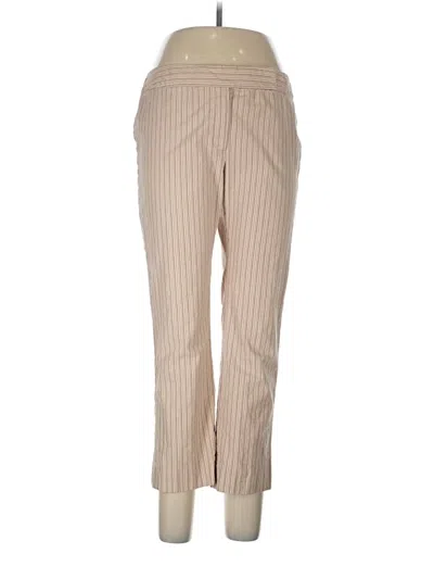 Pre-owned Tahari Casual Pants In Tan