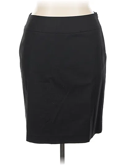 Pre-owned Tahari Casual Skirt In Black
