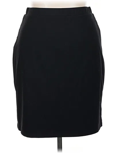 Pre-owned Tahari Casual Skirt In Black