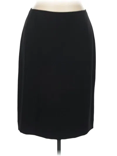Pre-owned Tahari Casual Skirt In Black