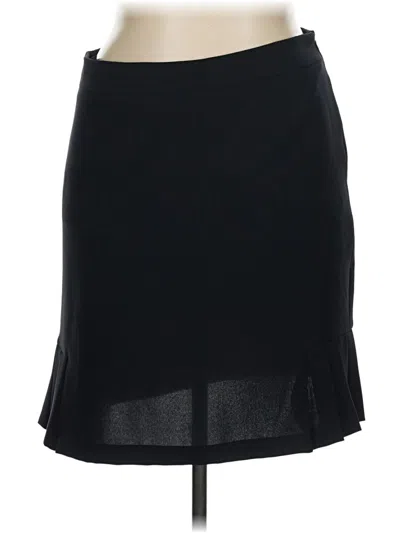 Pre-owned Tahari Casual Skirt In Black