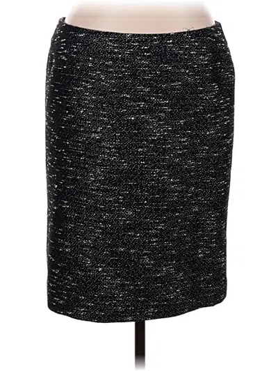 Pre-owned Tahari Casual Skirt In Black