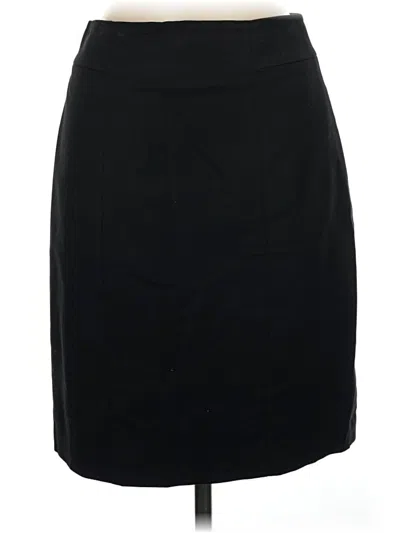 Pre-owned Tahari Casual Skirt In Black
