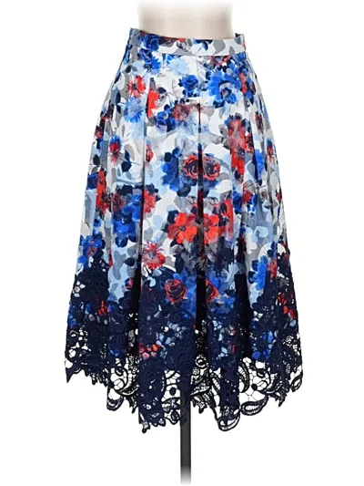 Pre-owned Tahari Casual Skirt In Blue