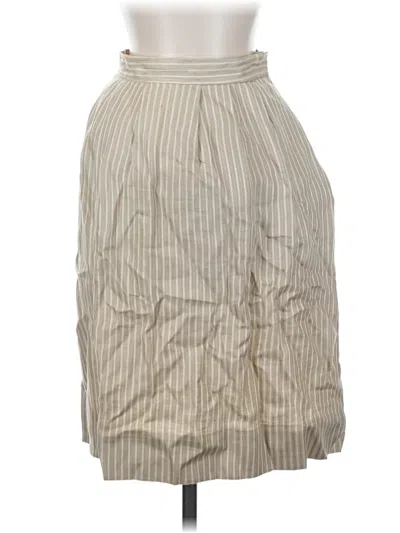 Pre-owned Tahari Casual Skirt In Brown