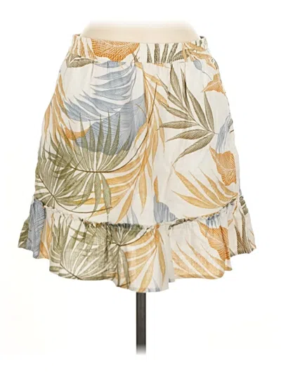 Pre-owned Tahari Casual Skirt In Gold