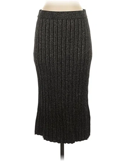 Pre-owned Tahari Casual Skirt In Gray