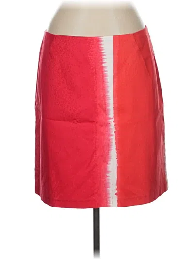 Tahari Casual Skirt In Red