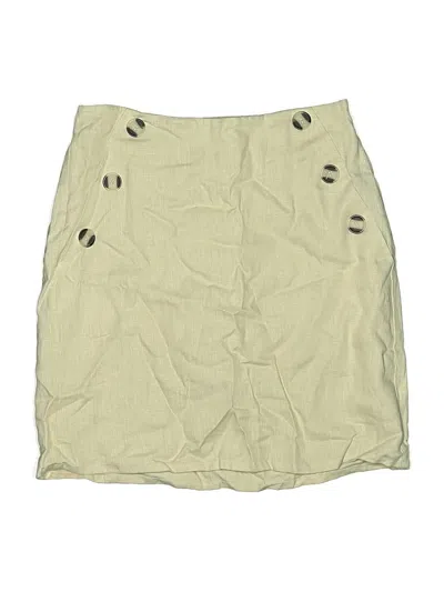 Pre-owned Tahari Casual Skirt In Tan