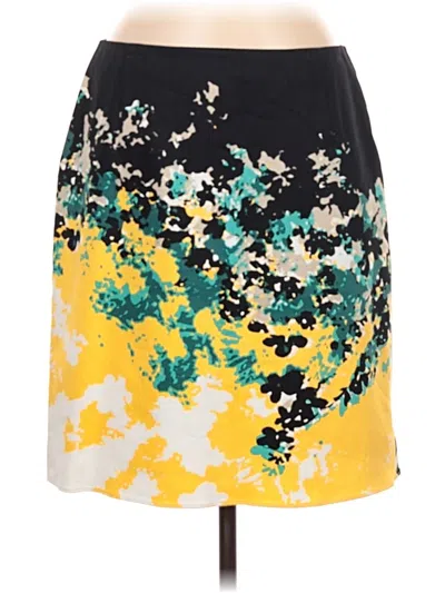 Pre-owned Tahari Casual Skirt In Yellow