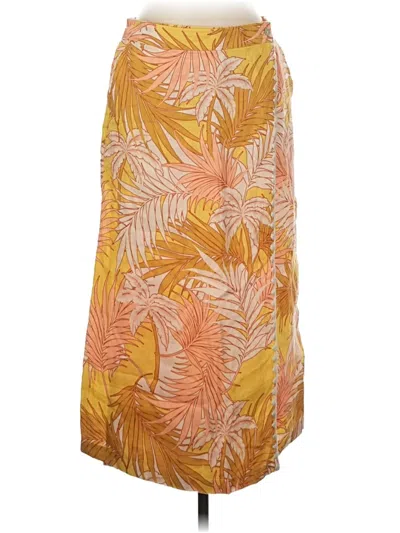 Pre-owned Tahari Casual Skirt In Yellow