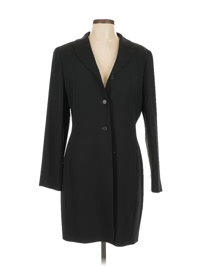 Pre-owned Tahari Coat In Black