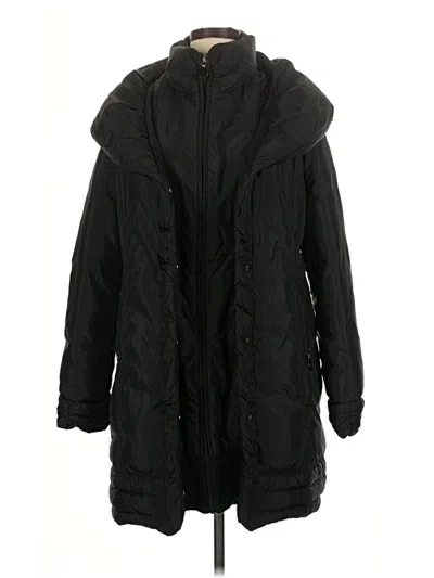 Pre-owned Tahari Coat In Black