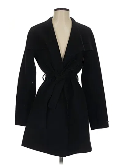 Pre-owned Tahari Coat In Black