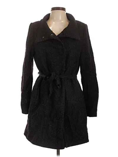 Pre-owned Tahari Coat In Black