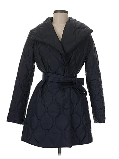 Pre-owned Tahari Coat In Blue