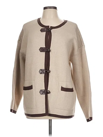 Tahari Coat In Brown