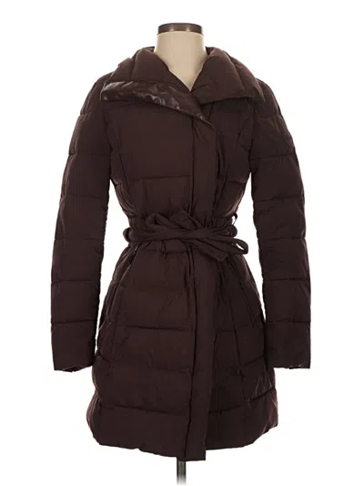 Pre-owned Tahari Coat In Brown