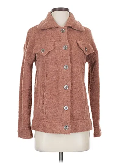 Pre-owned Tahari Coat In Brown