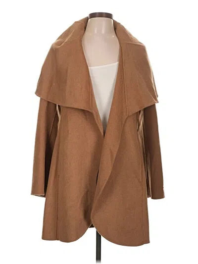 Pre-owned Tahari Coat In Brown