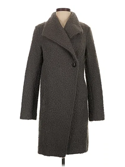 Pre-owned Tahari Coat In Gray