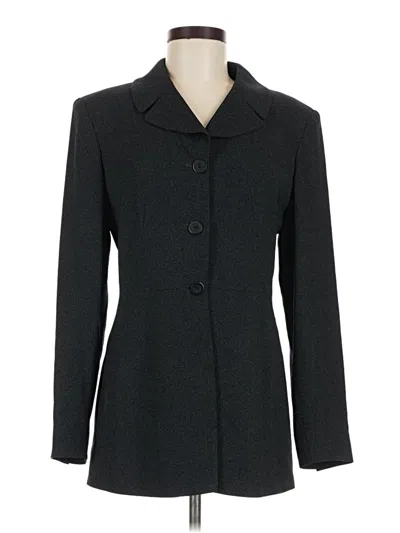 Pre-owned Tahari Coat In Gray