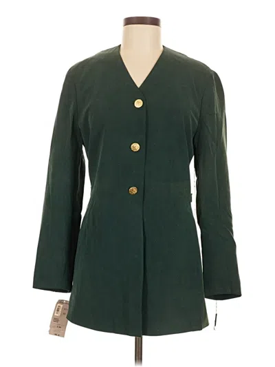 Tahari Coat In Green