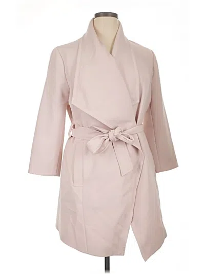 Pre-owned Tahari Coat In Pink