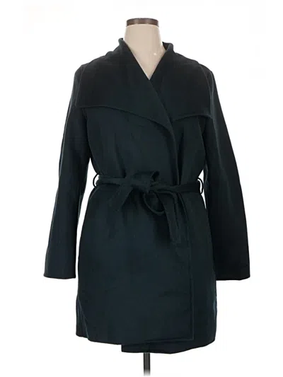 Pre-owned Tahari Coat In Teal