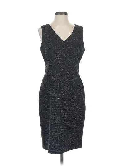 Pre-owned Tahari Cocktail Dress In Black