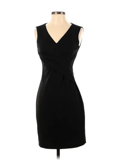 Pre-owned Tahari Cocktail Dress In Black