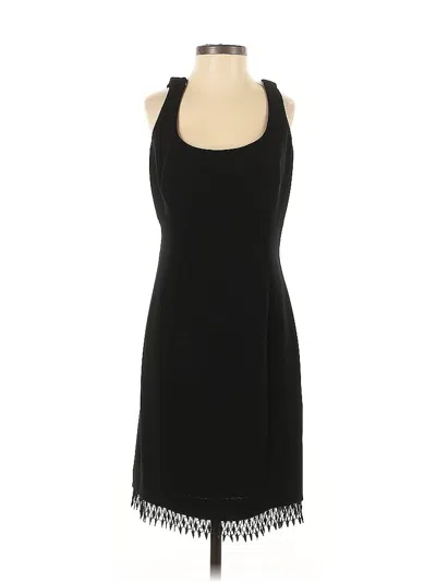 Pre-owned Tahari Cocktail Dress In Black