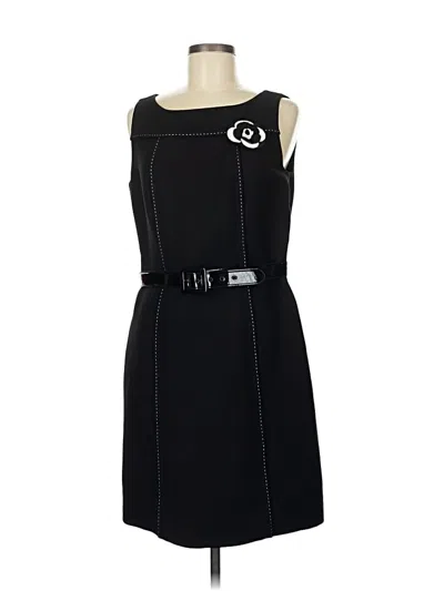 Pre-owned Tahari Cocktail Dress In Black