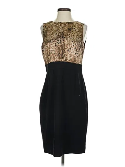 Pre-owned Tahari Cocktail Dress In Black