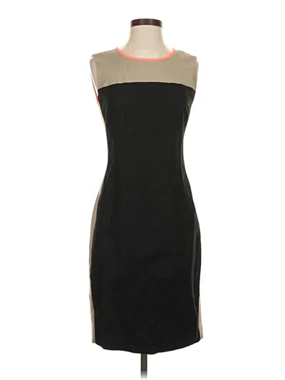 Pre-owned Tahari Cocktail Dress In Black