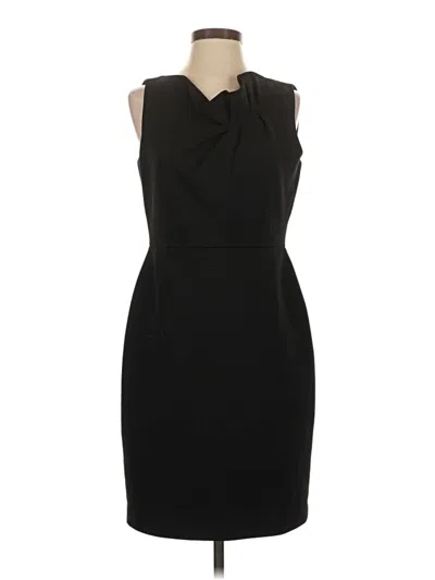 Pre-owned Tahari Cocktail Dress In Black