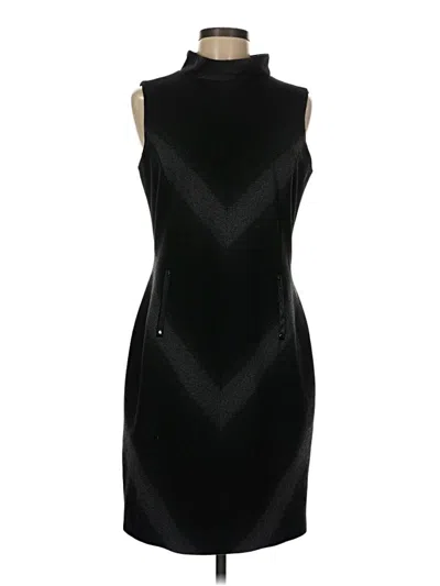 Pre-owned Tahari Cocktail Dress In Black