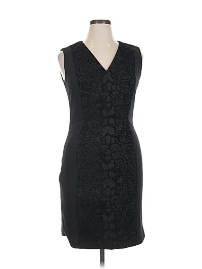 Pre-owned Tahari Cocktail Dress In Black