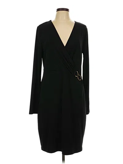 Pre-owned Tahari Cocktail Dress In Black