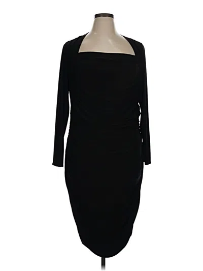 Pre-owned Tahari Cocktail Dress In Black